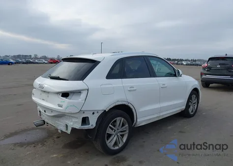 2017 Audi Q3 2.0T Premium z USA, uszkodzony, nr VIN WA1ECCFS9HR008607